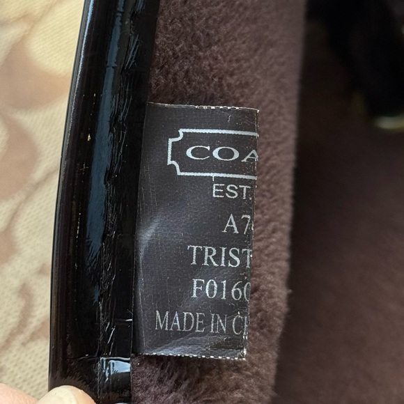 Coach Tristee Signature Lace-Up Rain Boots - Brown - Picture 6 of 12